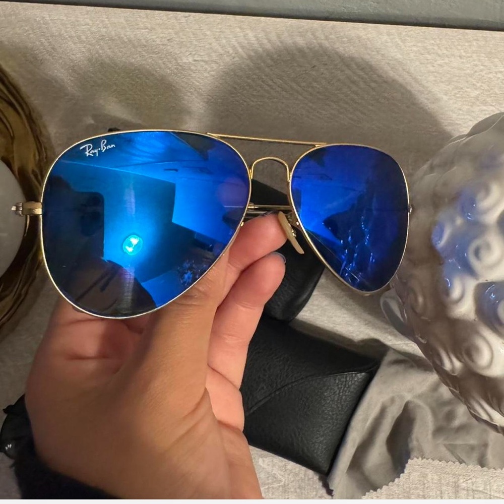 Rayban Aviator Gradient Blue Flash - Picture 2 of 3